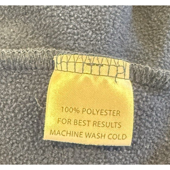 Peter Millar Women's Blue Fleece Lined 1/4 Quarter Zip Pullover Sz Large - Picture 6 of 7